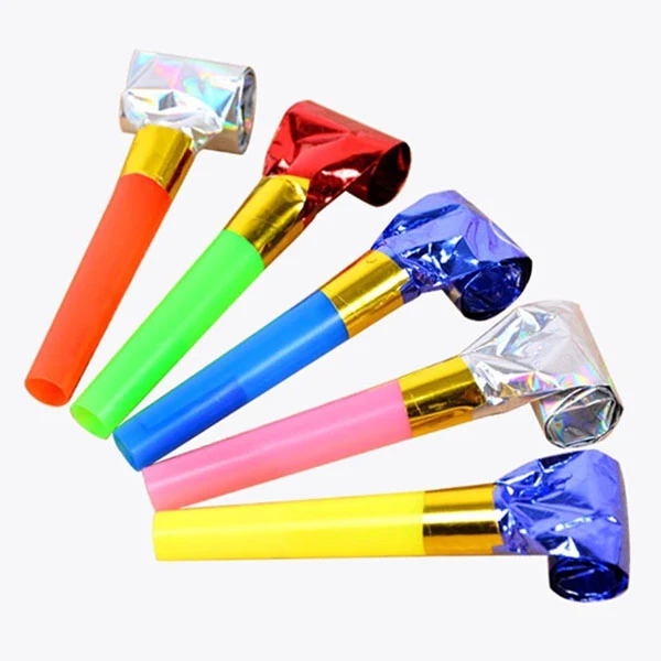 Plastic children party whistle kid toy 1