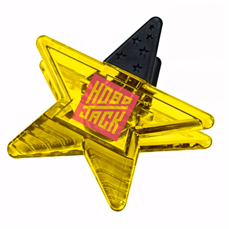 Star Shaped Plastic Clips