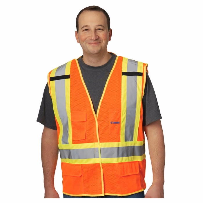 X-Back Breakaway Two-Tone Mesh Vest
