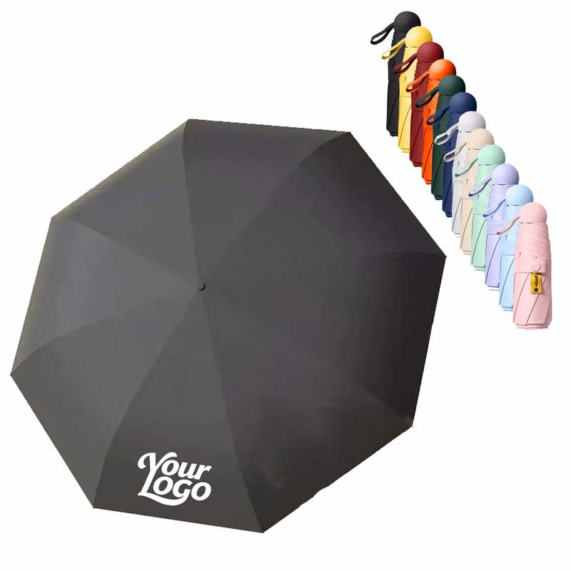 Mini Pocket Umbrella Sun and Rain Anti UV Parasol
