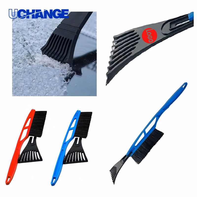 Durable 2-in-1 Ice Scraper Brush Tool