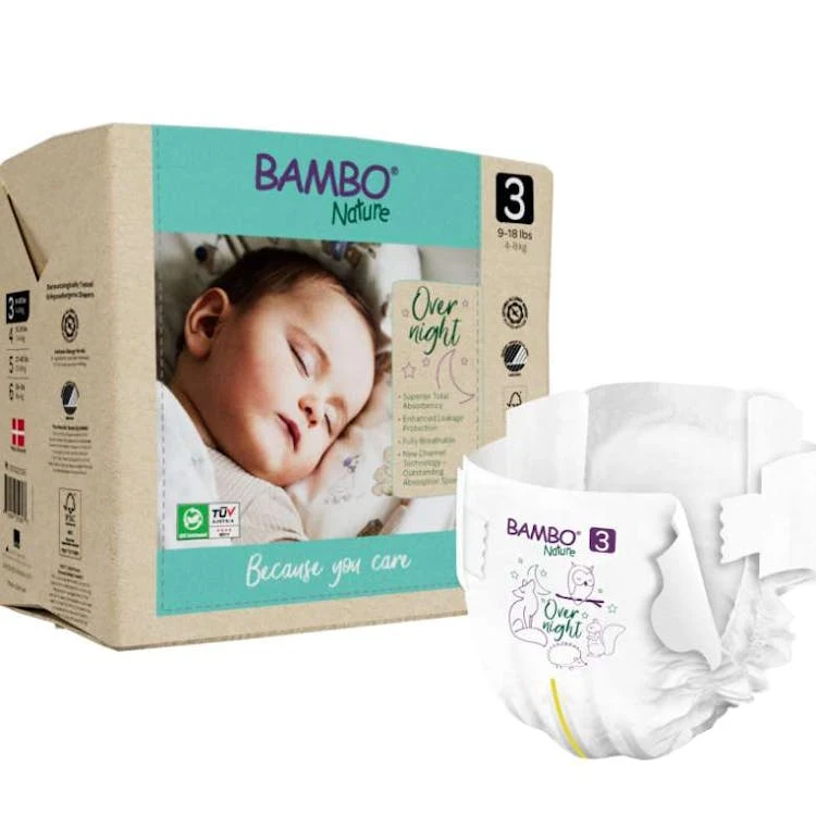 Overnight Baby Diapers Size 3 1