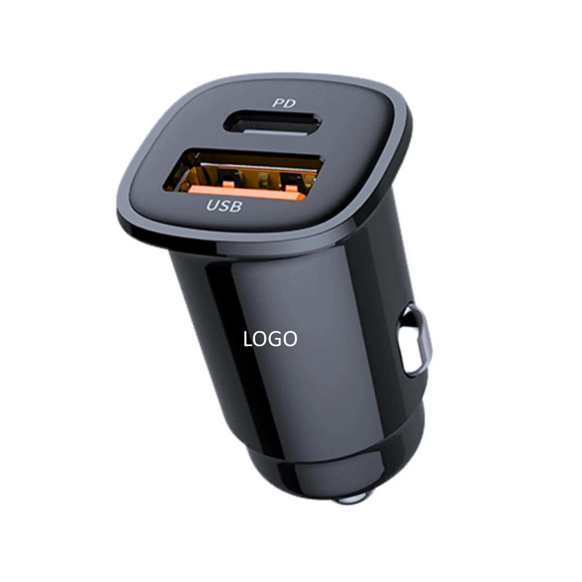 Dual-port super fast charging usb car charger 1