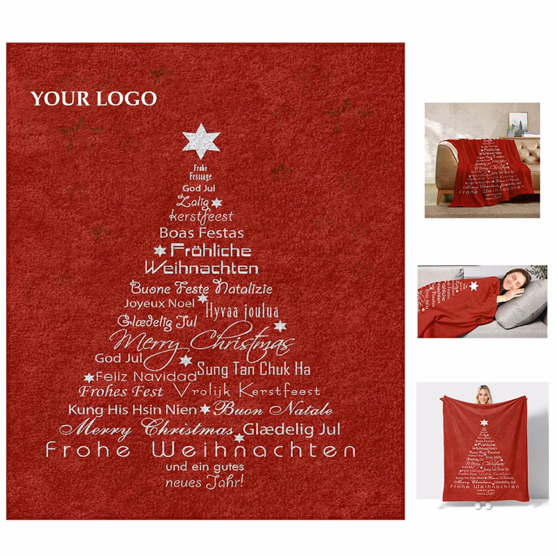 Christmas Flannel Blanket