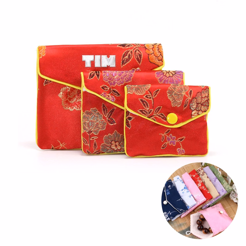Jewelry Silk Purse Pouch
