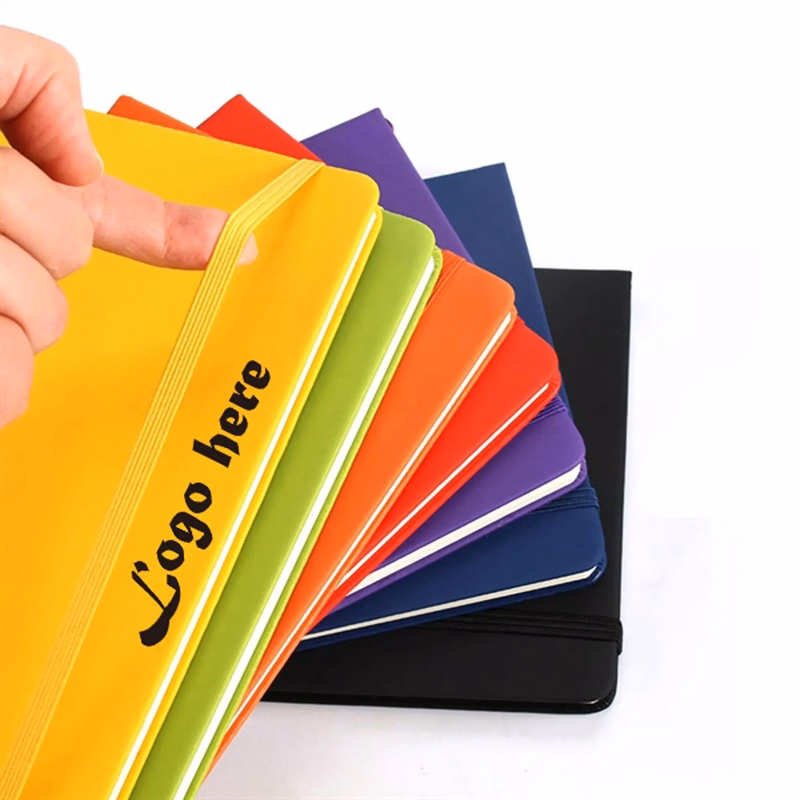 Full Color A6 PU Hardcover Notebook