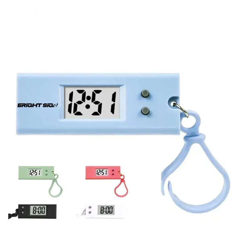 Portable Digital Clock Keychain 1