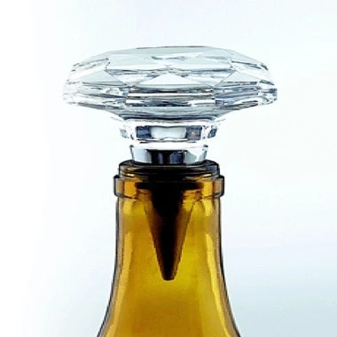 Clear Optic Crystal Bottle Stopper 1