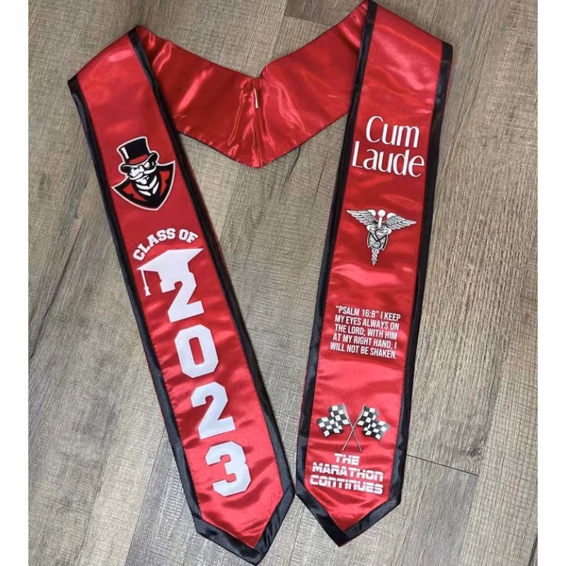 Honorary Graduation Stole - Full-Color Sublimation 72"