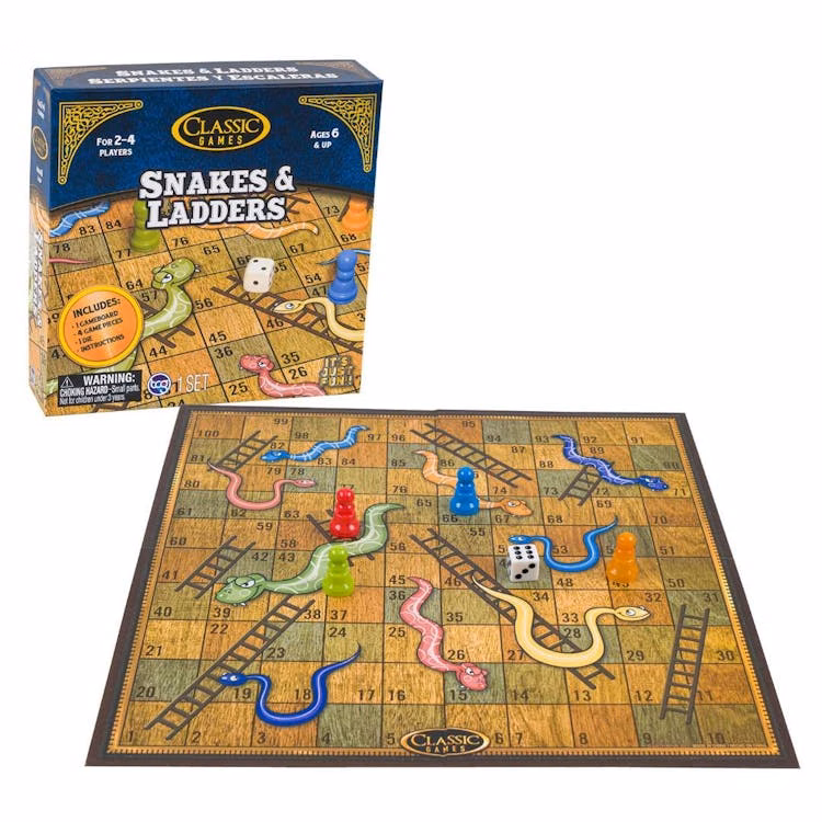 Classic Snakes and Ladders Games
