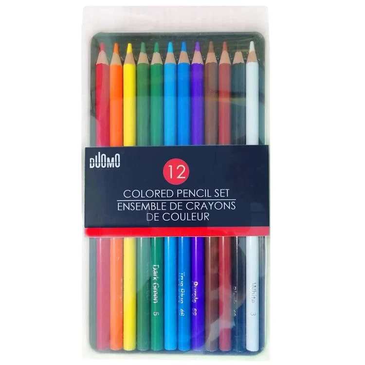 Premium Colored Pencils Sets - 12 Colors 1