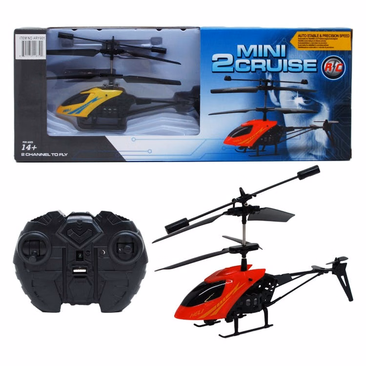Remote-Control Helicopters - Assorted Colors 6.75"