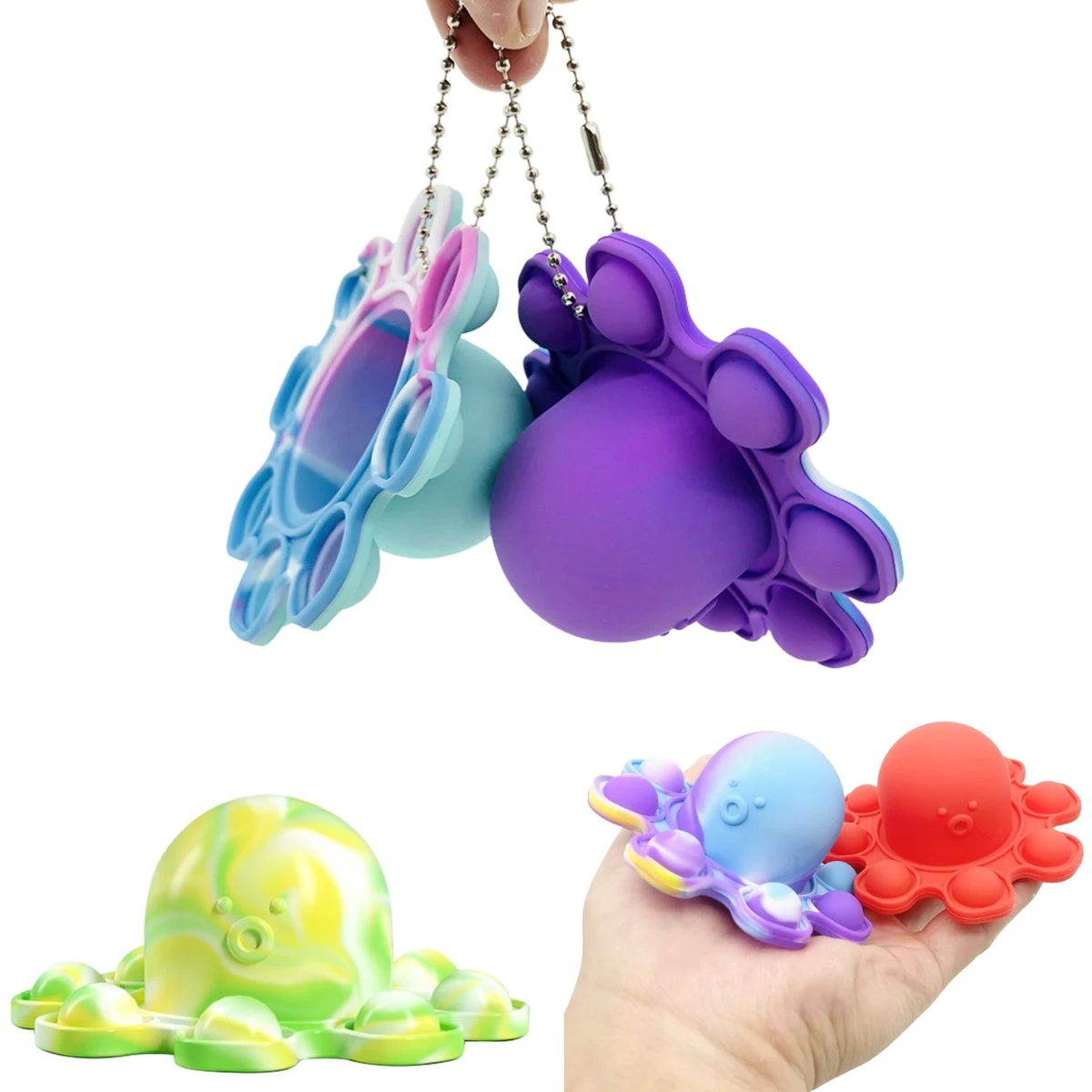 Octopus Shape Key Chain 1