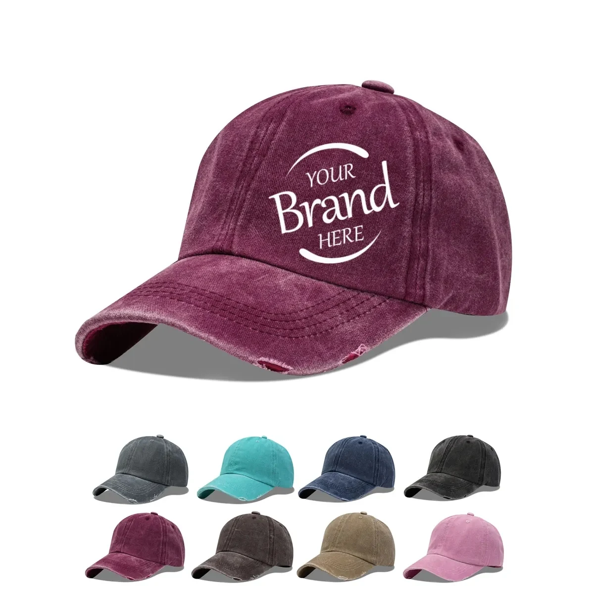 Adjustable Cotton Baseball Cap 1