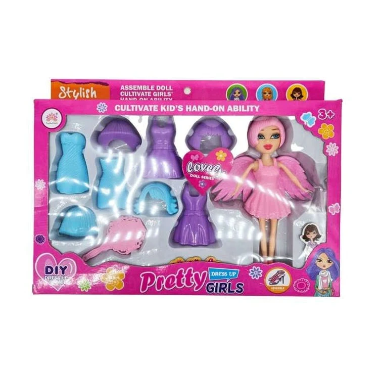 Dress-Up Doll with Accessories Assorted 1