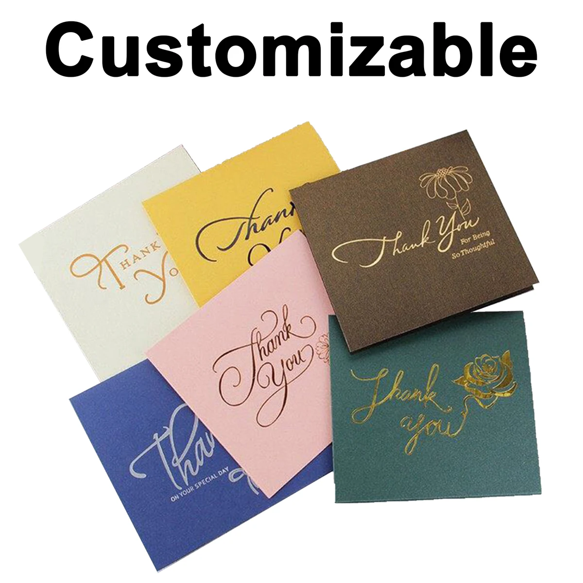 6.3" x 4.72" Customizable Thanksgiving Greeting Card 1