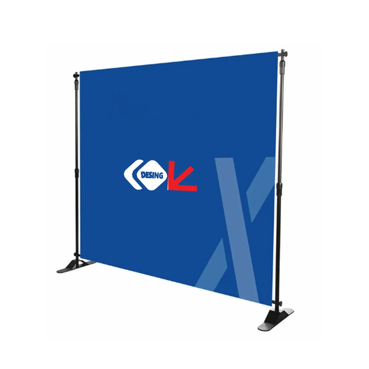 Full Color 8FT x 8FT Backdrop Banner Kit 1