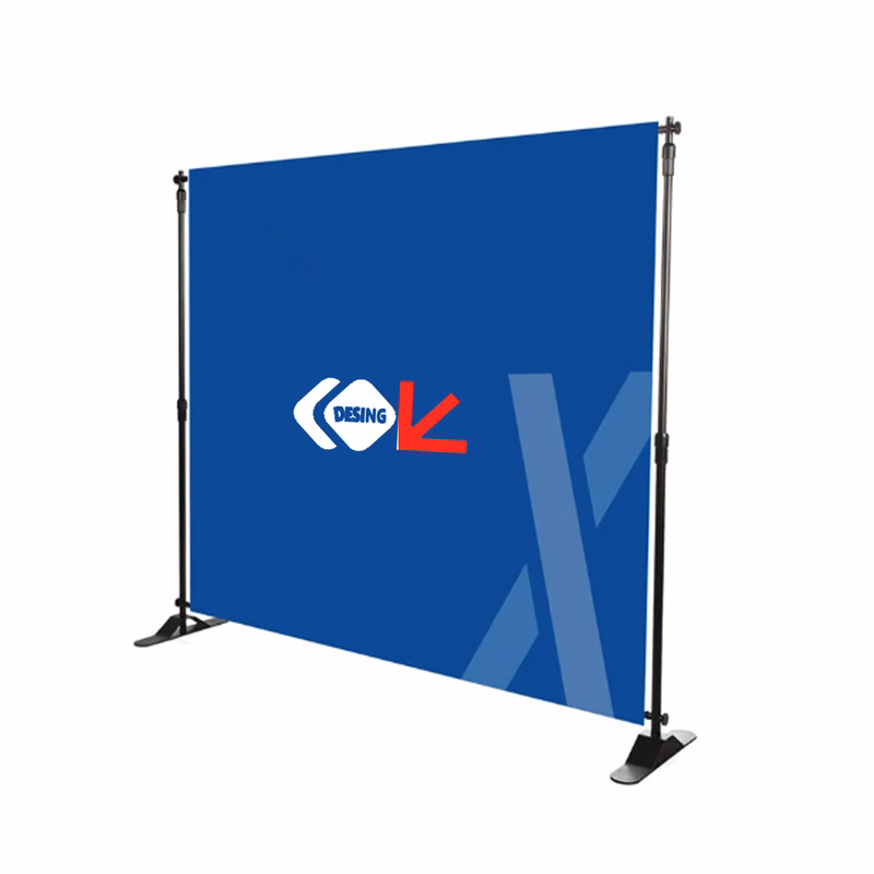 Full Color 8FT x 8FT Backdrop Banner Kit