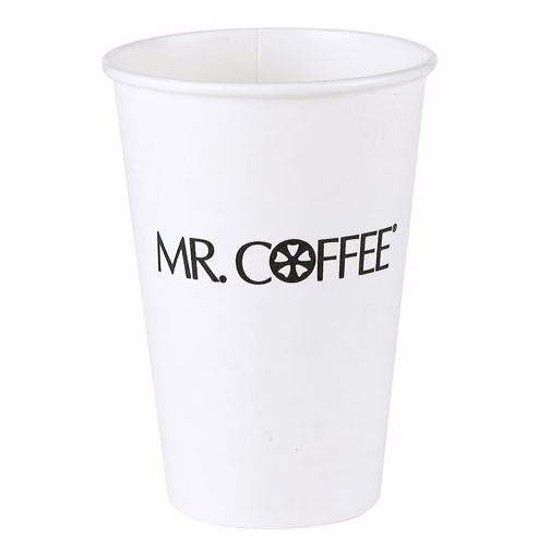 12 oz White Disposable Paper Cup