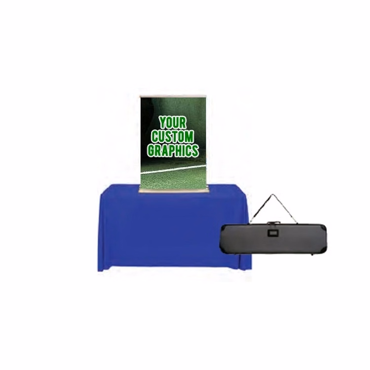 Retractable Tabletop Banner 36in x 36in Graphic