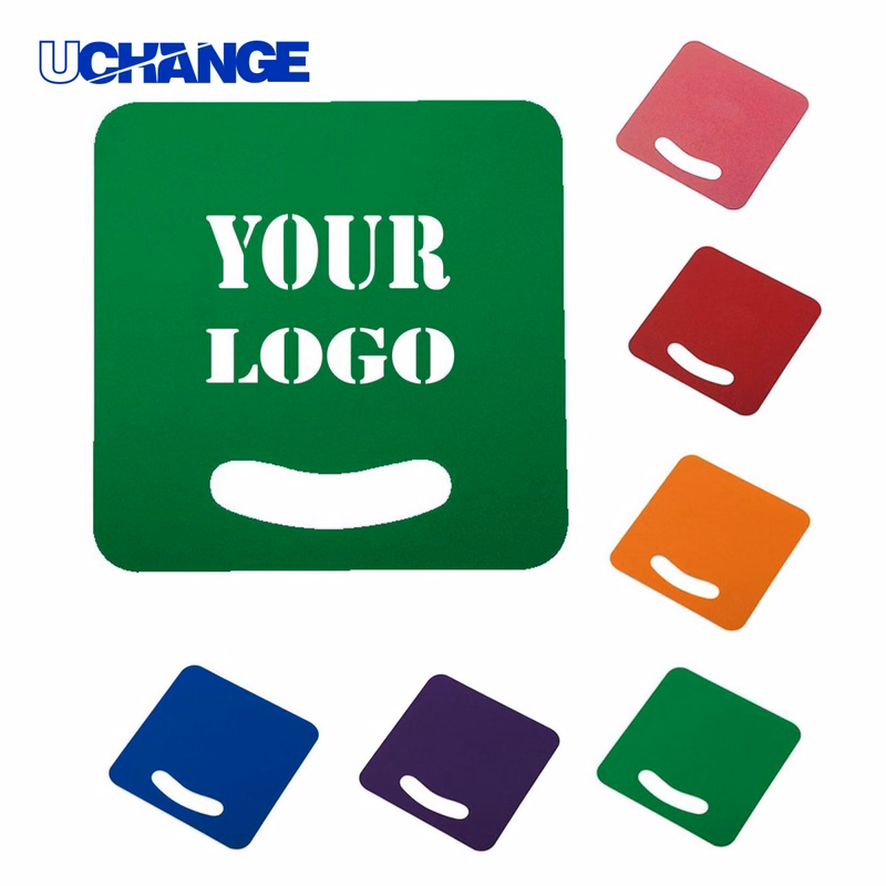 Plastic Square Handle-Less Advertising Hand Fan