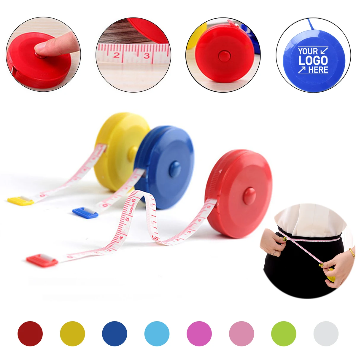 150cm/60in Retractable Tape Measure 1