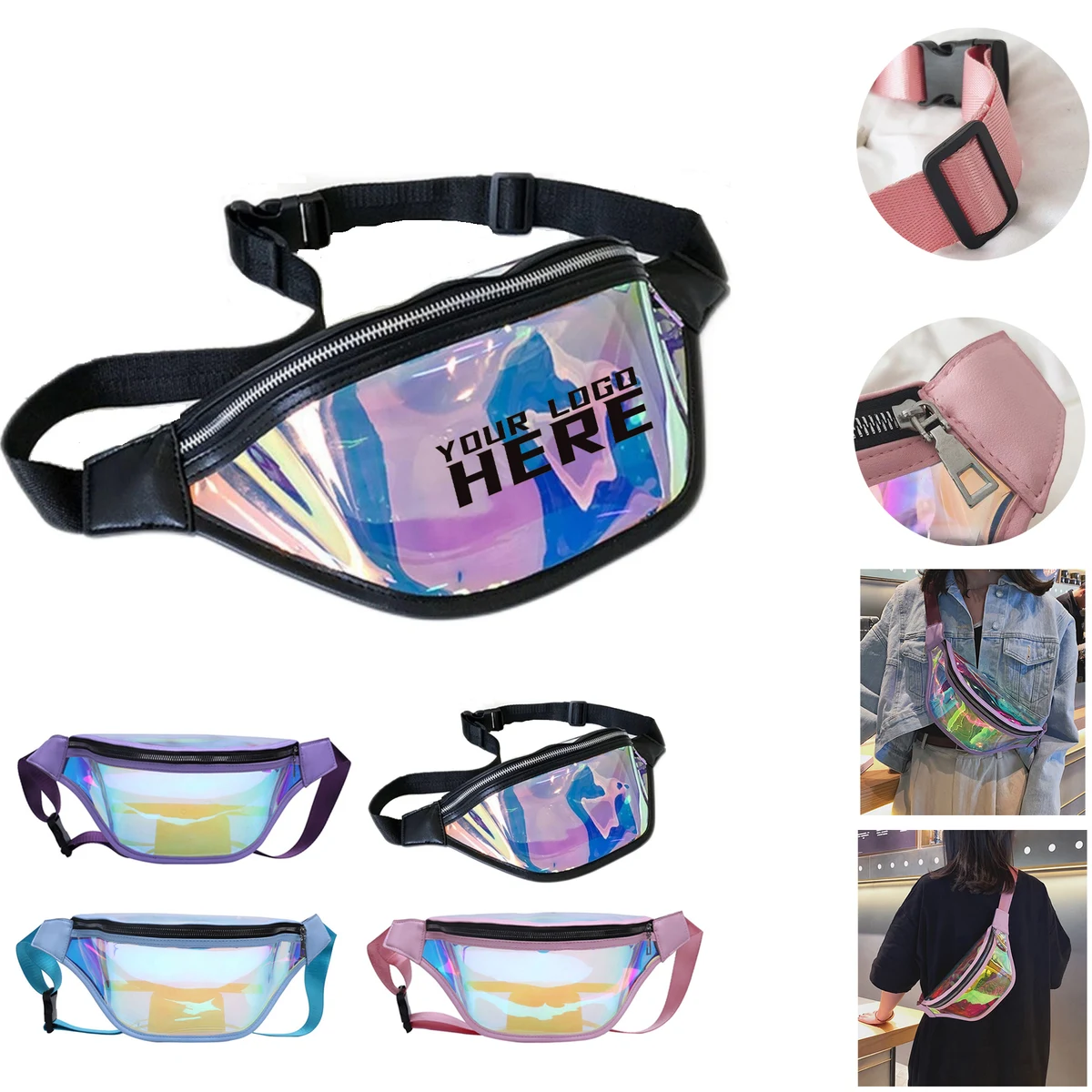 Laser Waist Fanny Pack Bag 1