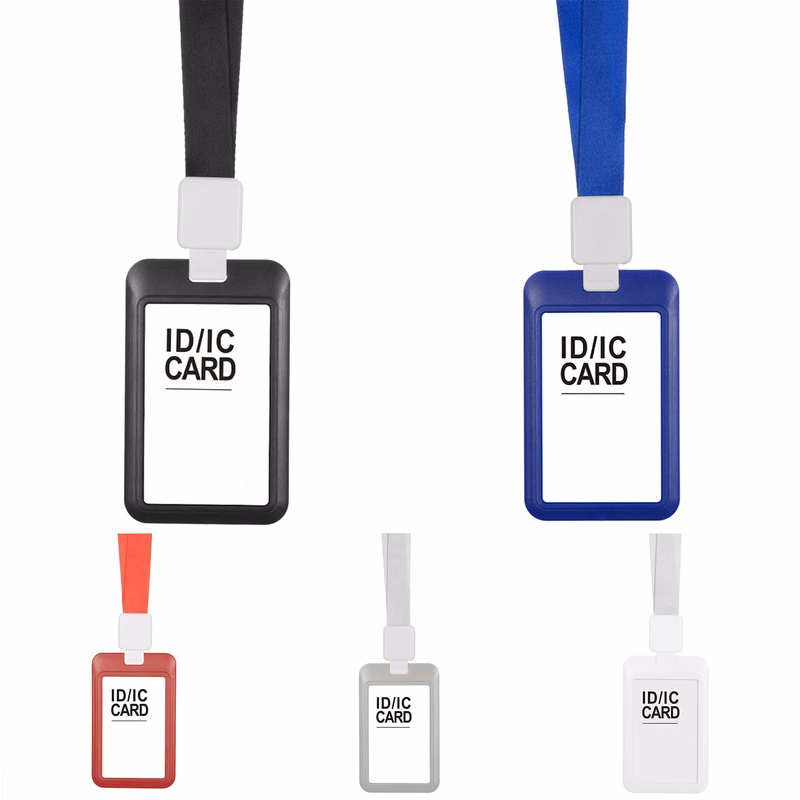 Retractable Reel Clip ID Badge Holder