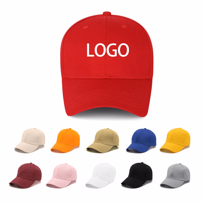 High Quality 6 Panels Golf Baseball Hats Caps