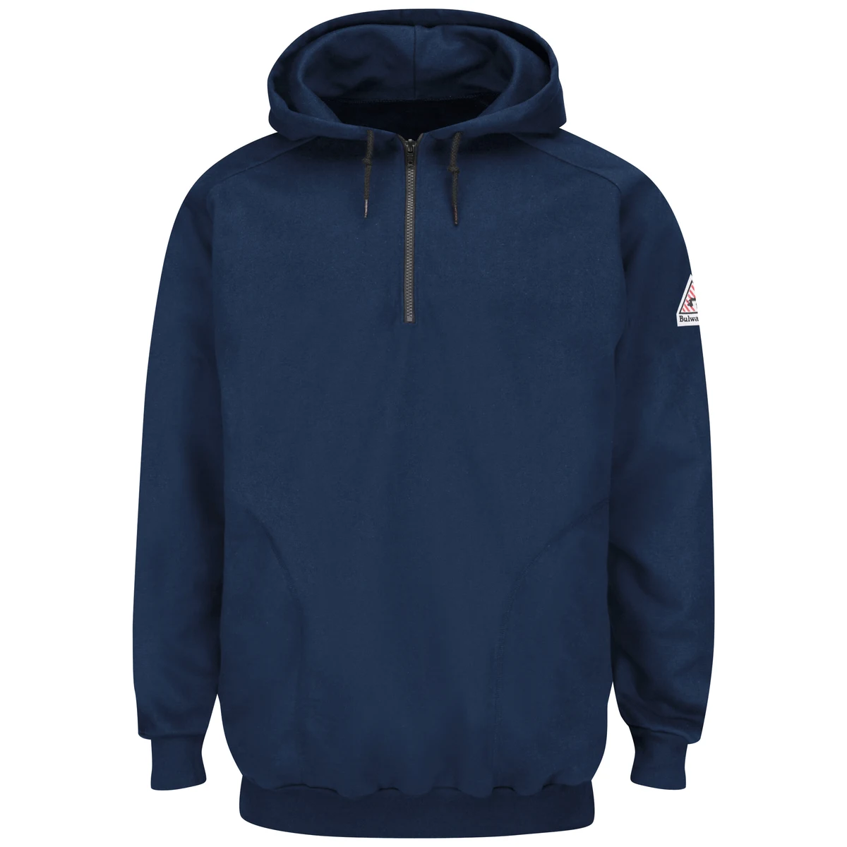 Bulwark® Men's Fleece FR Pullover Hooded Sweatshirt, custom hoodie or sweatshirt with logo imprint 1
