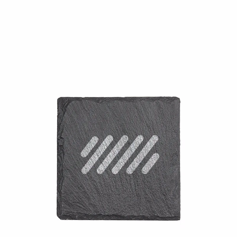 4" x 4" Square Slate Coaster