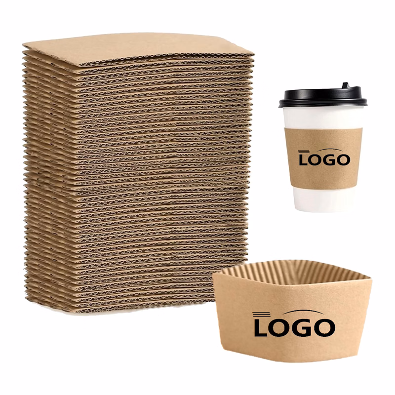 Customizable 16oz Disposable Coffee Cup Paper Sleeve