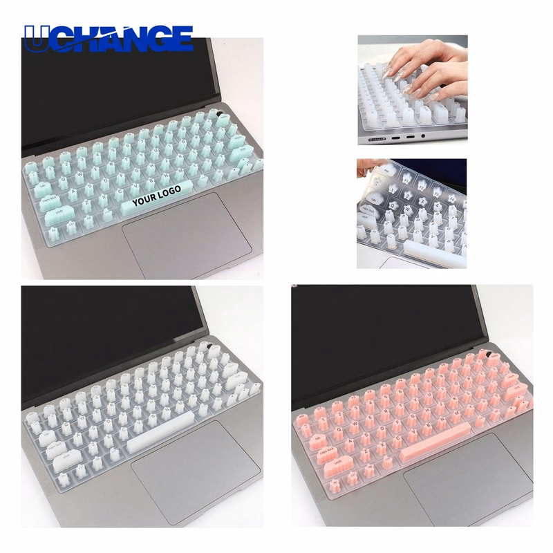 Silicone Keyboard Cover for Manicure Care 11.1" x 4"