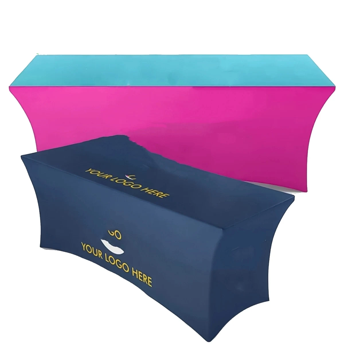 Custom 4/6/8/10 Ft Event Display Trade Show Table Cloth 1