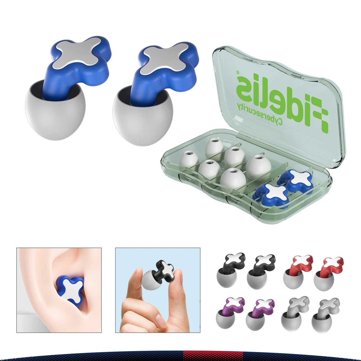 Lysia Silicone Earplugs 1