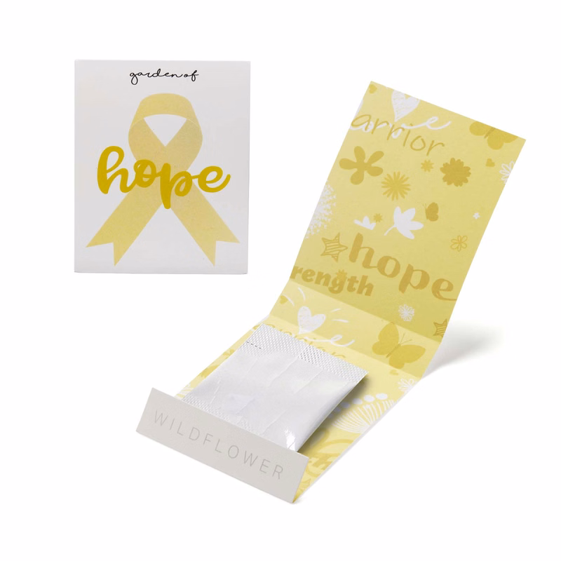 Yellow Ribbon Garden of Hope Matchbook