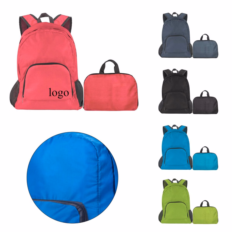 Rip?Stop Polyester Fold?Up Backpack