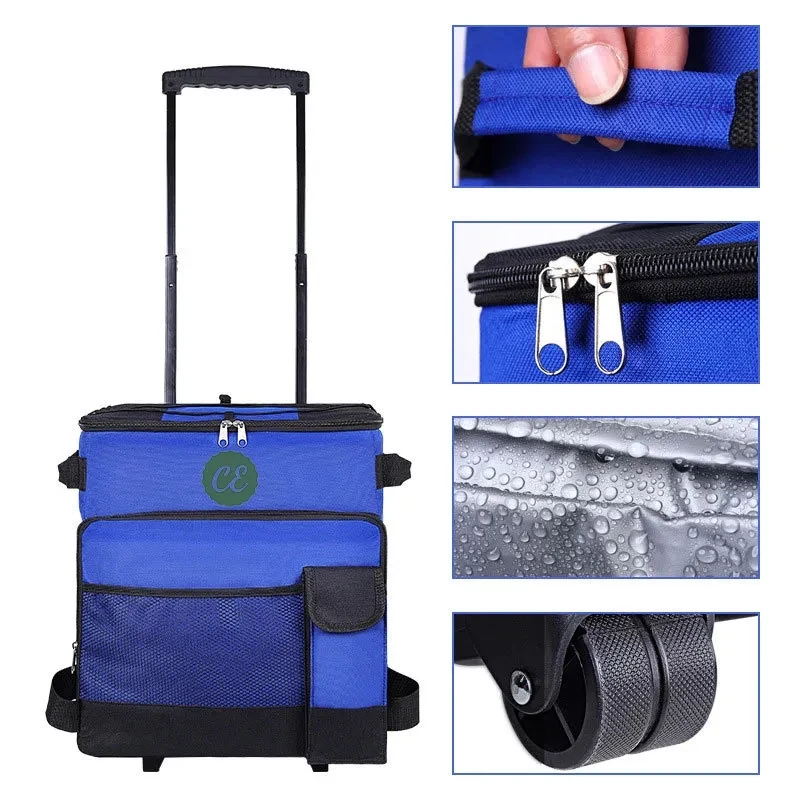 Rolling Cooler Bag Insulated 1