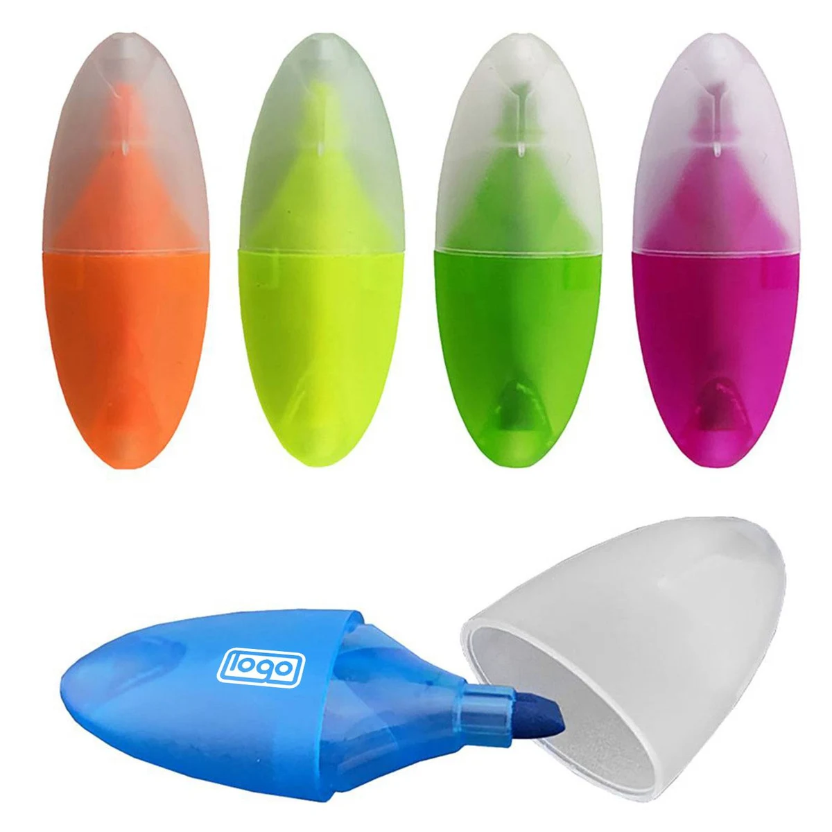 Customizable Candy Color Mini Highlighters Set 1