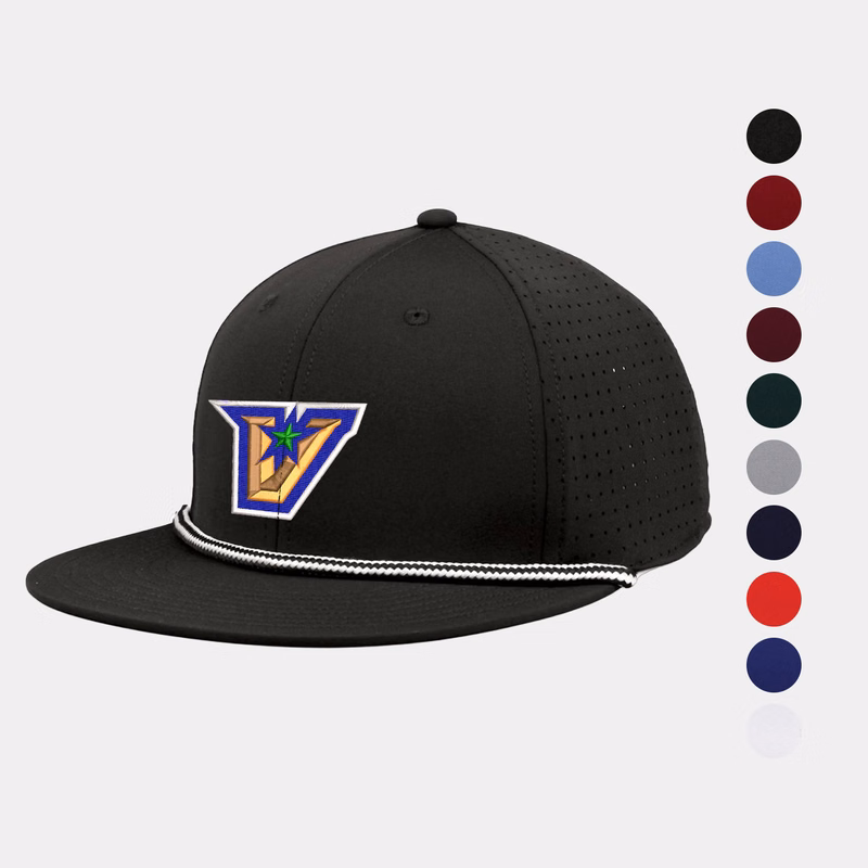 GameChanger Perforated Performance Cap with Striped Rope