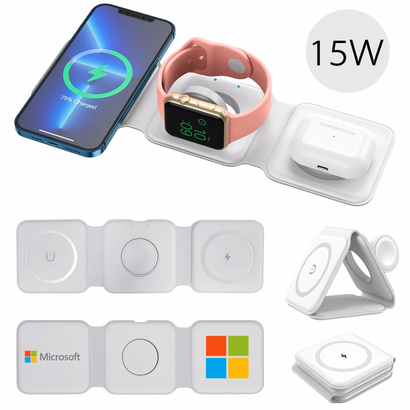 Trio Pro  3-in-1 Travel Wireless Charger
