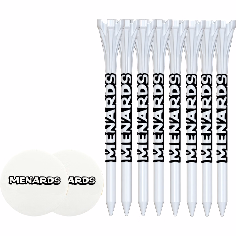 8 Flytee Tees 3-1/4", 2 Ball Markers
