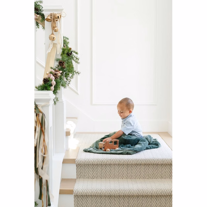 Lush Hunter Green-Receiving Luxury Blanket (30x40)