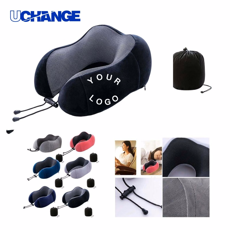 Spandex Travel Pillow for Planes Trains and Cars