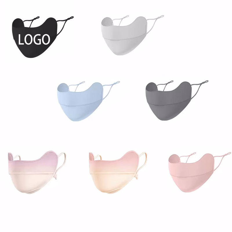Anti-dust Cool Feeling Ice Silk Sunscreen Mask MOQ 50pcs