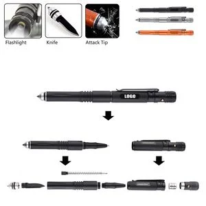 Tactical Pen With Survival Tools 1