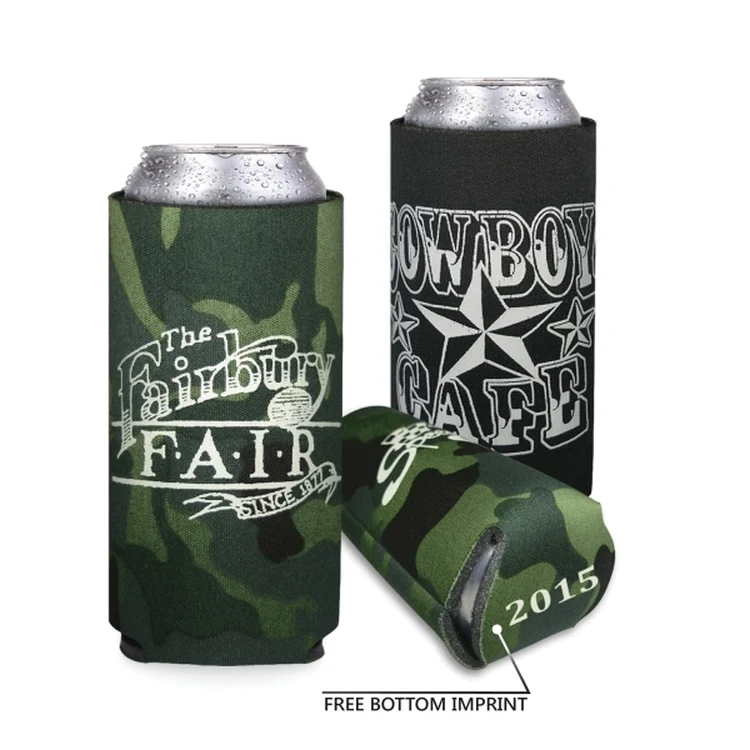 24 oz Cool-Apsible, custom koozie with logo imprint 1