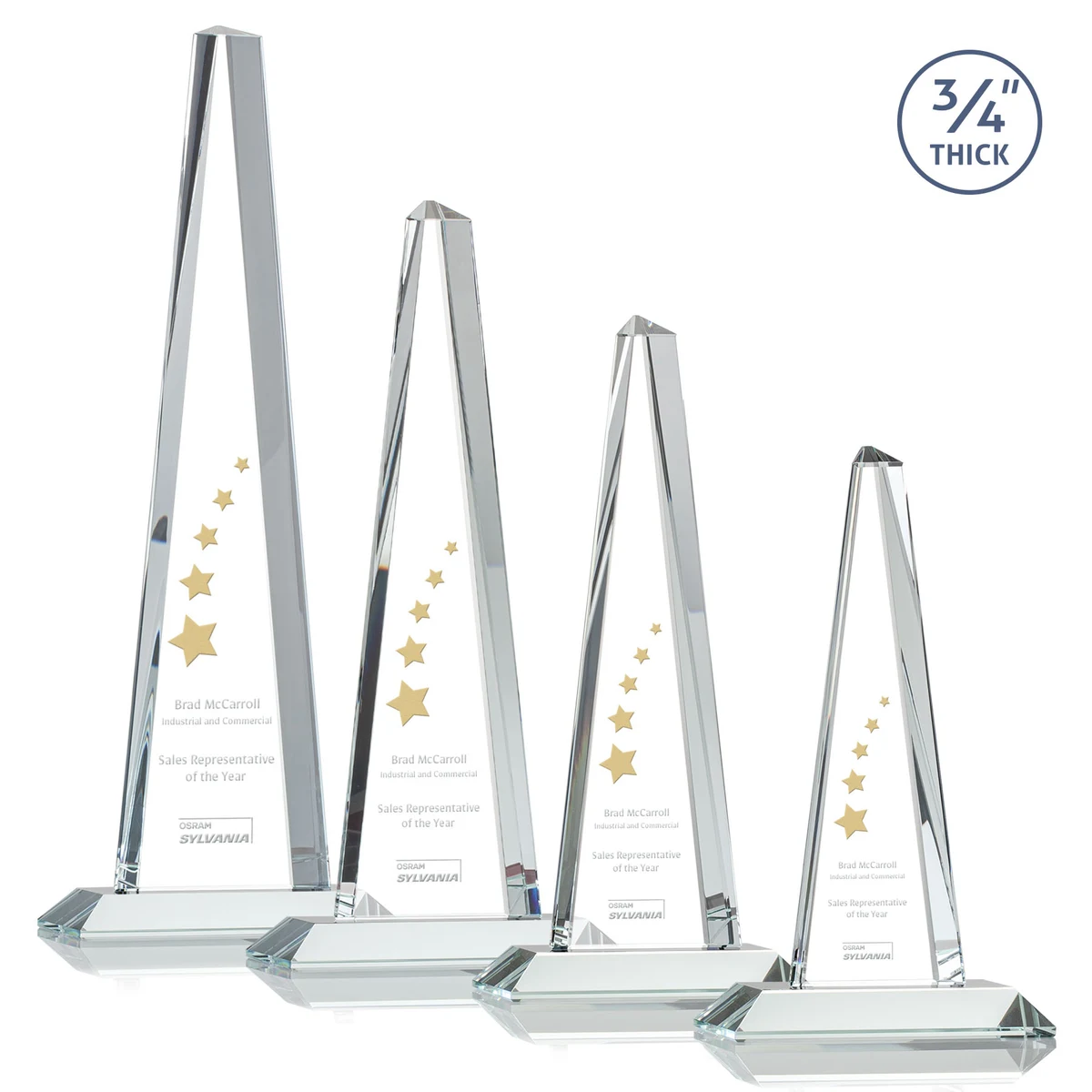 Majestic Tower Award - Clear 1