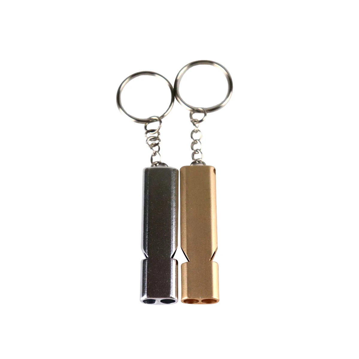 Aluminum Alloy Double Hole High Frequency Whistle 1