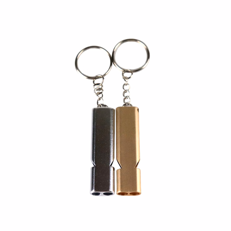 Aluminum Alloy Double Hole High Frequency Whistle